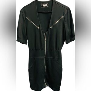 Reformation Black Mini Dress Size 4